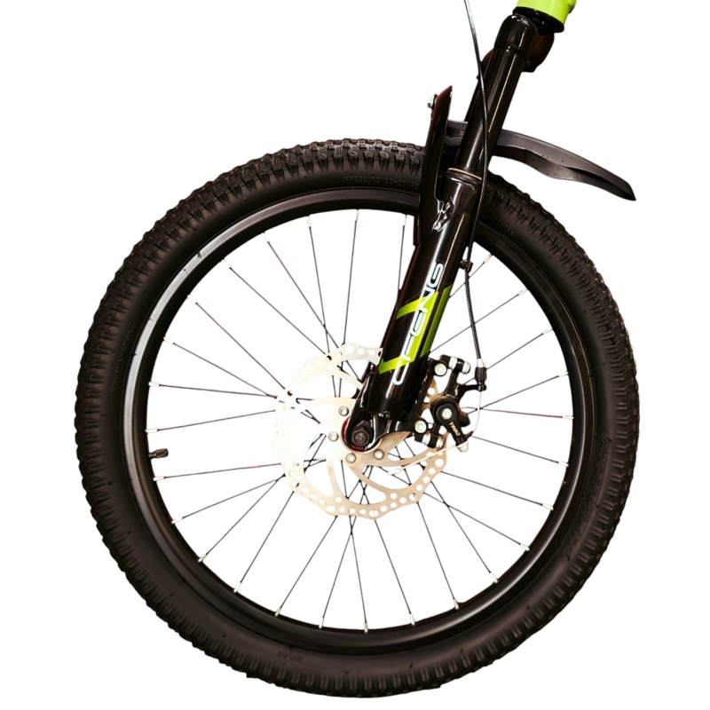 BICICLETA ARO 20  CFENG CON FRENO DISCO VERDE CLARO - 6