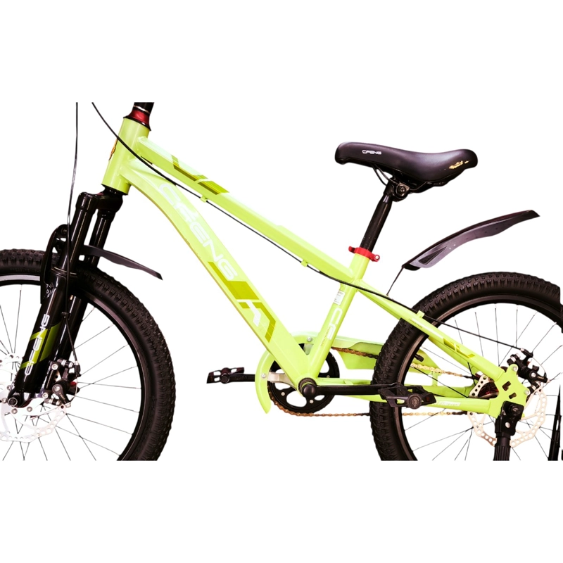 BICICLETA ARO 20  CFENG CON FRENO DISCO VERDE CLARO - 8