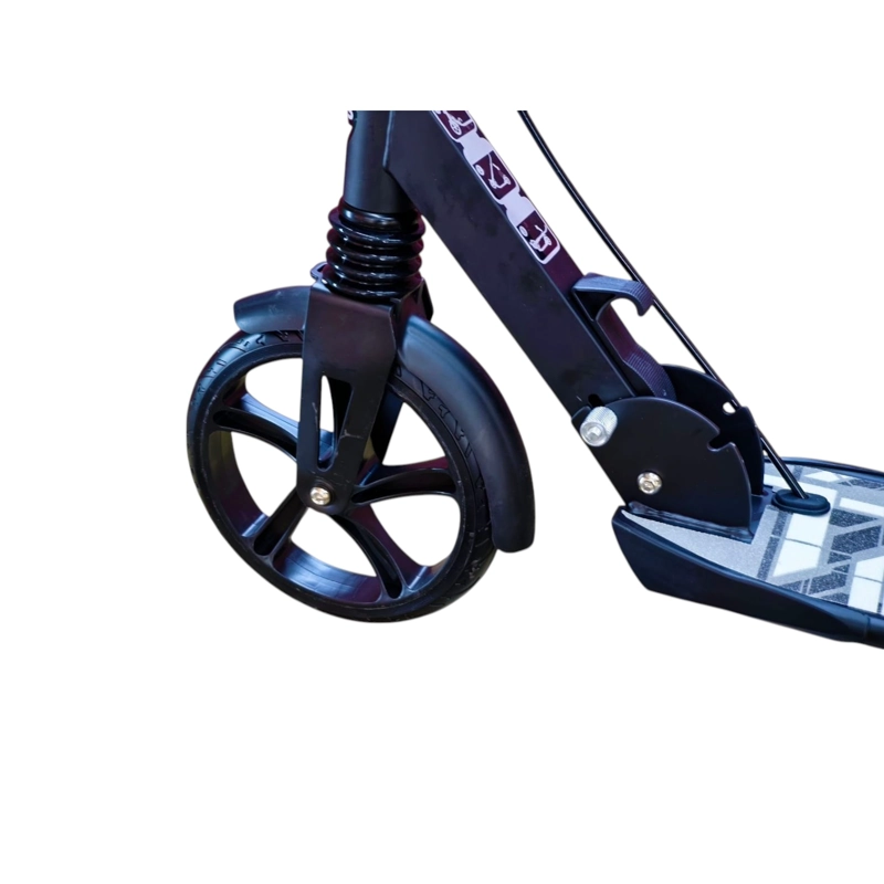 SCOOTER MONOPATÍN NIÑOS ADULTOS CON FRENO DISCO NEGRO - 6