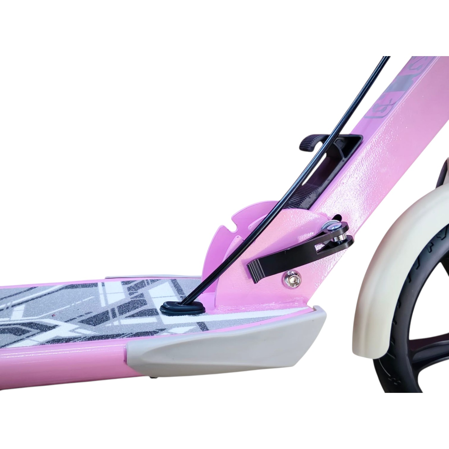 SCOOTER MONOPATÍN NIÑOS ADULTOS CON FRENO DISCO ROSADO - 5