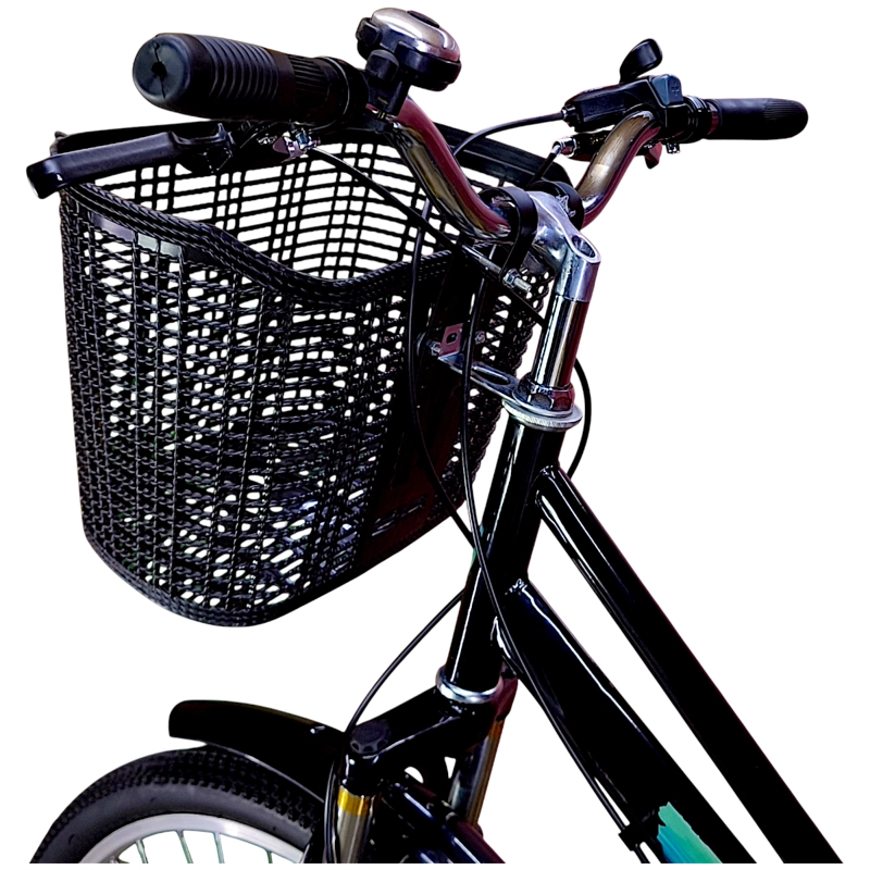 BICICLETA ARO 27.5  PULEDA NEGRO DE PASEO CON 7 VELOCIDADES Y FRENO DISCO - 6