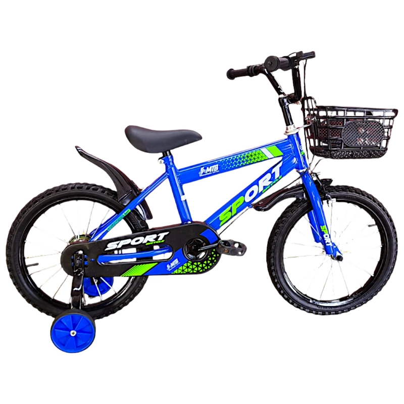 BICICLETA ARO 16 INFANTIL SPORT AZUL - 4