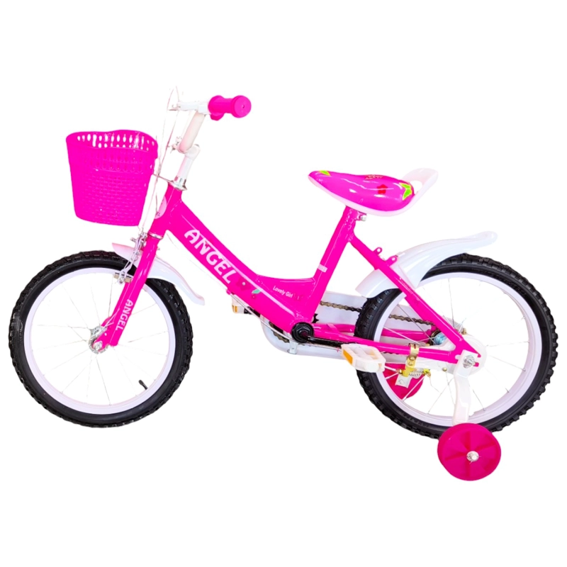 BICICLETA ARO 16 INFANTIL  ROSADO ANGEL - 5
