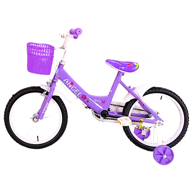 BICICLETA ARO 16 INFANTIL  LILA ANGEL - 2