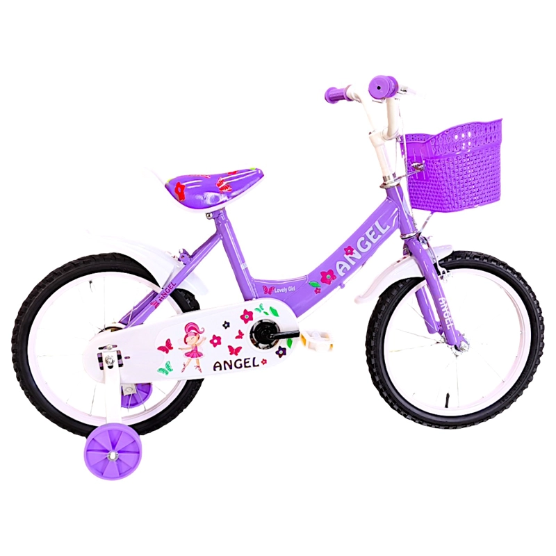 BICICLETA ARO 16 INFANTIL  LILA ANGEL - 3