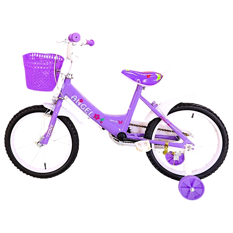 BICICLETA ARO 16 INFANTIL  LILA ANGEL - 4