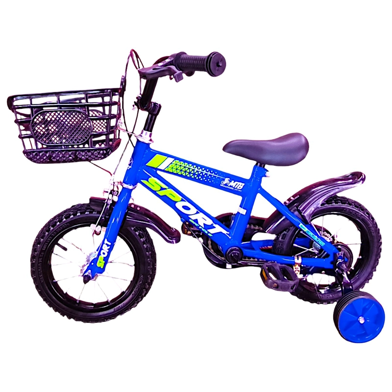 BICICLETA ARO 12 INFANTIL SPORT AZUL - 2