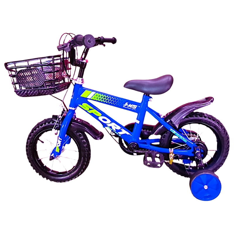 BICICLETA ARO 12 INFANTIL SPORT AZUL - 4