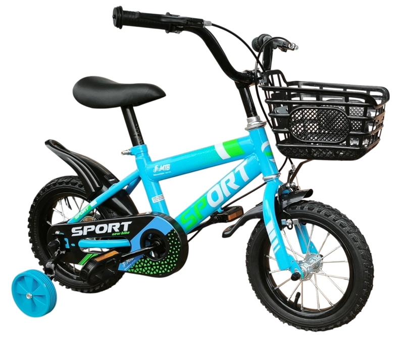 BICICLETA ARO 12 INFANTIL SPORT CELESTE - 7