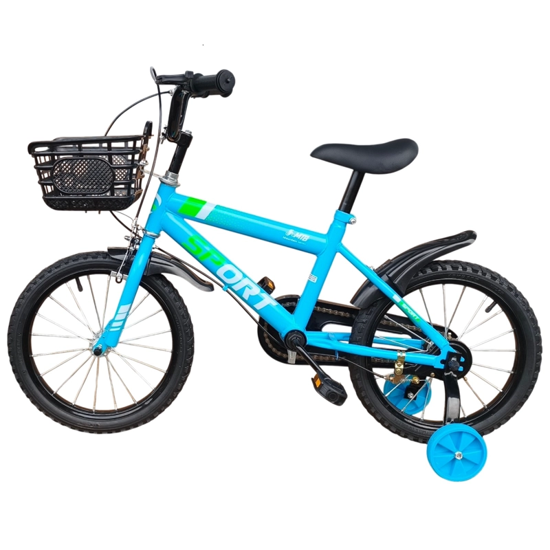 BICICLETA ARO 16 INFANTIL SPORT CELESTE - 6
