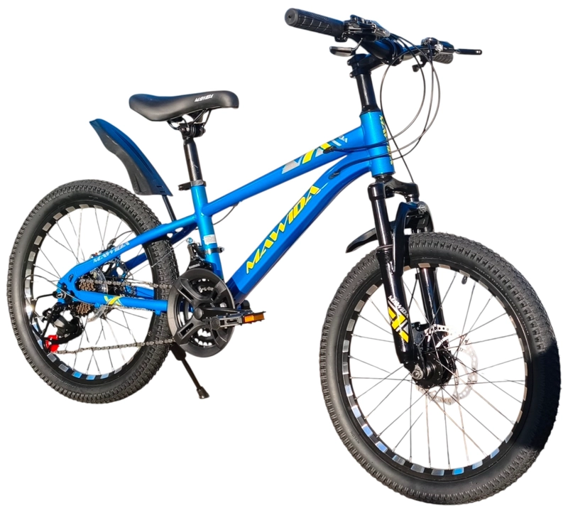 BICICLETA ARO 20 MAWIDA CON FRENO DISCO AZUL - 1