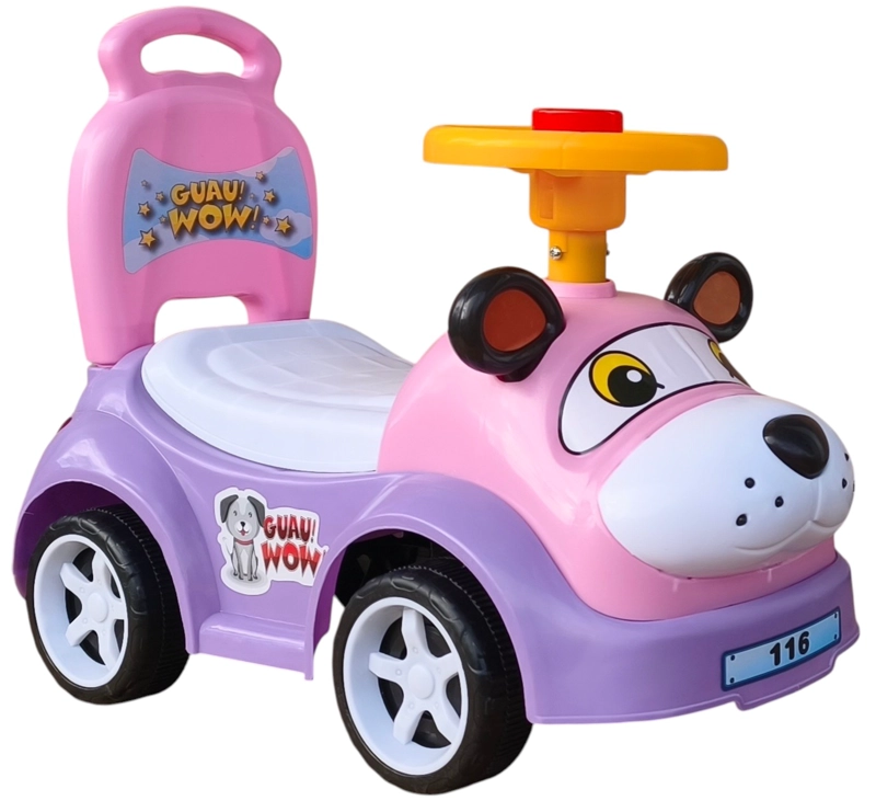 CORRE PASILLOS MODELO PERRITO LILA ROSADO - 1