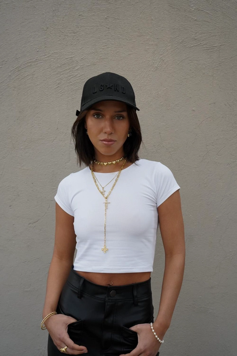 LUCY TOP MIDI BLANCO - 1