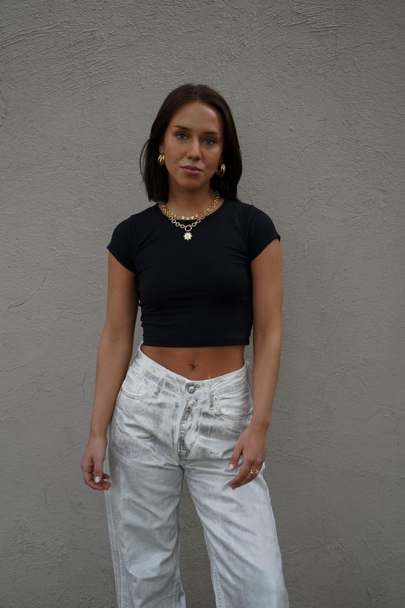 LUCY TOP MIDI NEGRO - 4