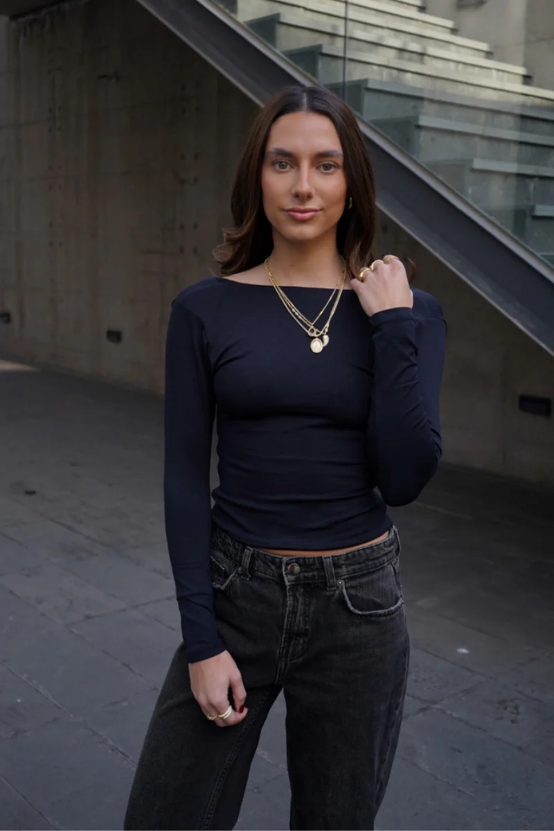 NOELLE TOP NEGRO - 1