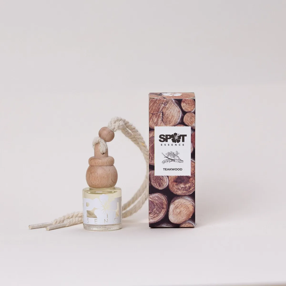 AROMATIZADOR DE AUTO 8ML TEAKWOOD SPOT ESSENCE - 1