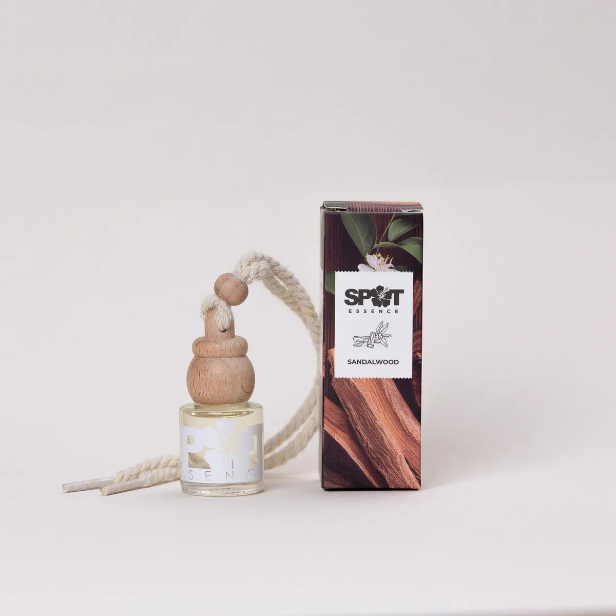 AROMATIZADOR DE AUTO 8ML SANDALWOOD SPOT ESSENCE - 1