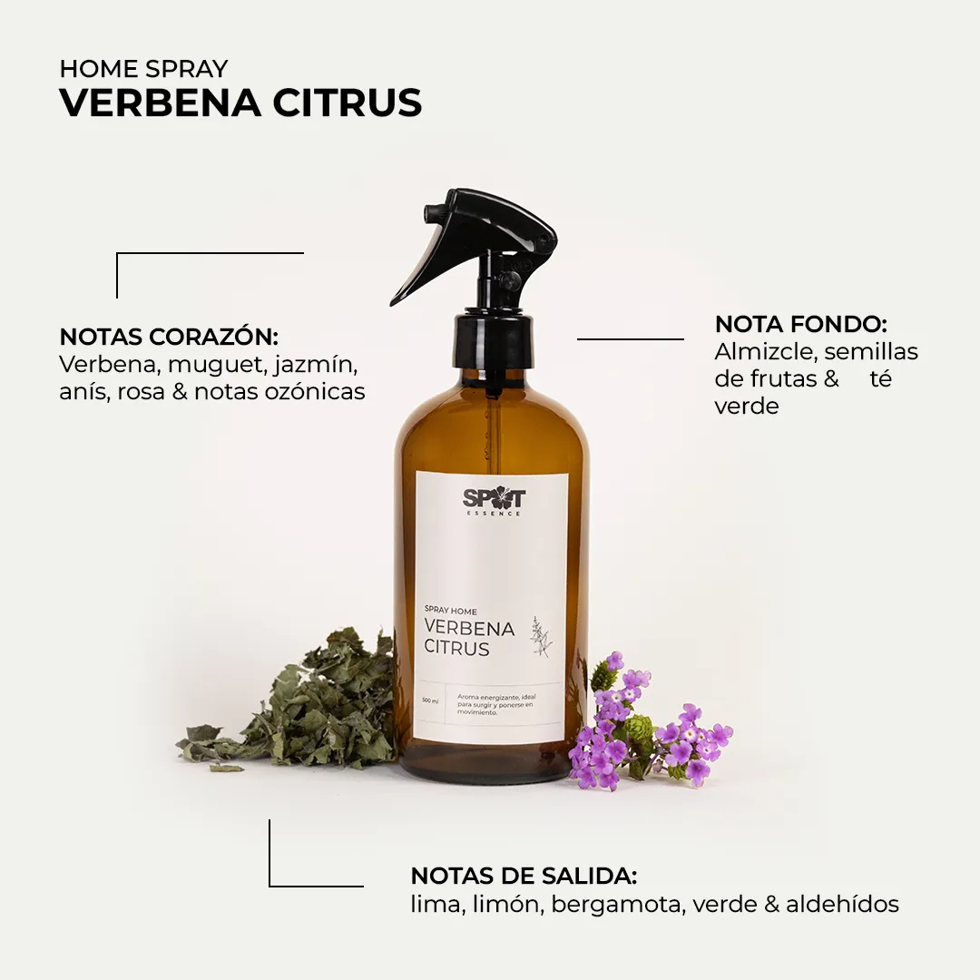 SPRAY HOME 500ML AMBAR VERBENA CITRUS SPOT ESSENCE - 2