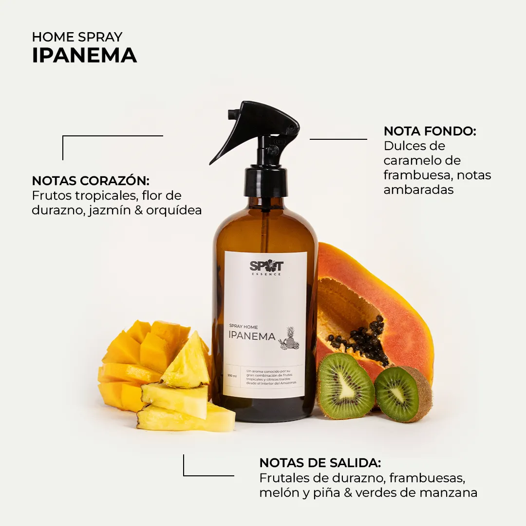 SPRAY HOME 500ML ÁMBAR IPANEMA SPOT ESSENCE - 3