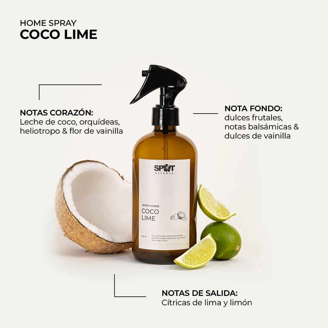 HOME SPRAY LH 500ML AMBAR COCO LIME SPOT ESSENCE - 3