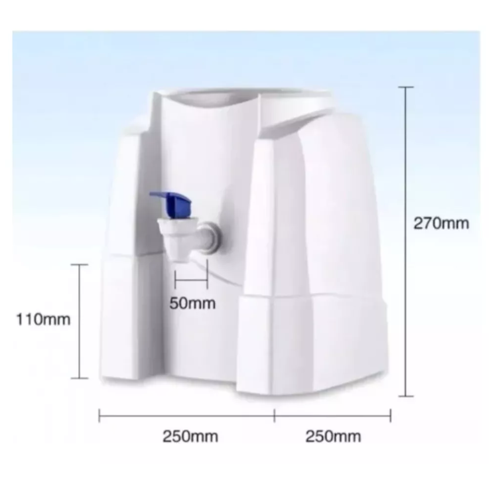 DISPENSADOR PARA AGUA PURIFICADA DE SOBREMESA COLOR NEGRO - 3