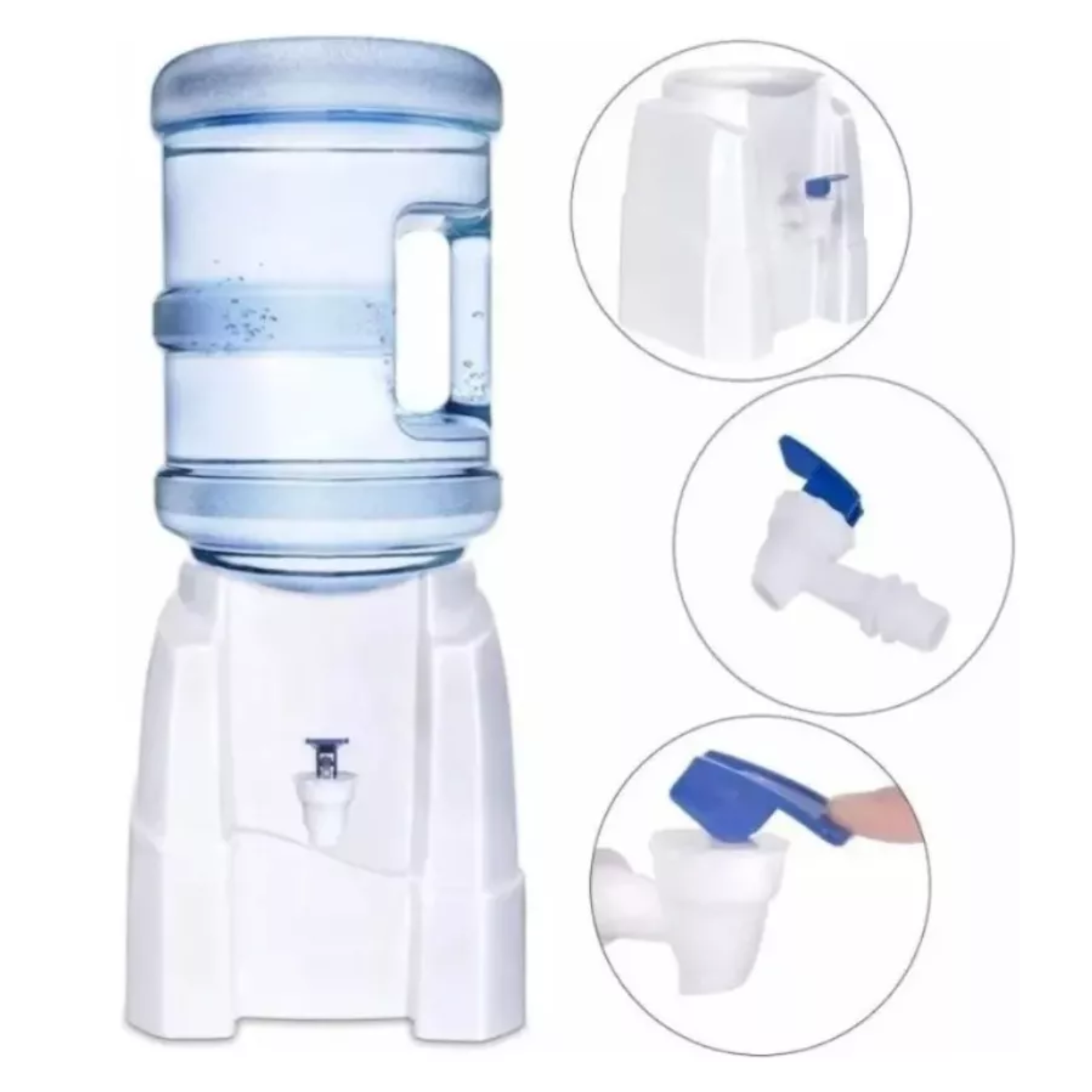 DISPENSADOR PARA AGUA PURIFICADA DE SOBREMESA COLOR NEGRO - 4