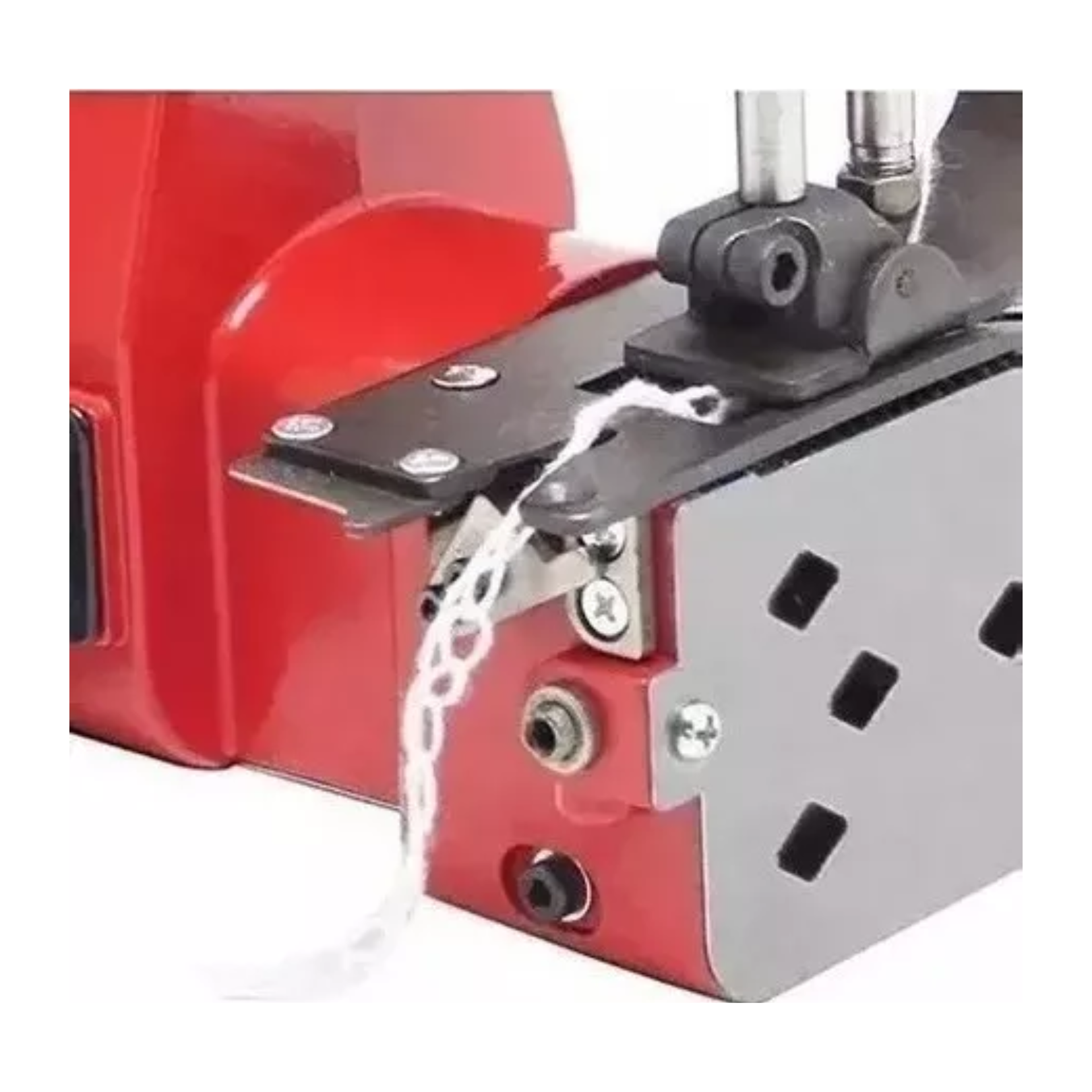 MAQUINA COSEDORA DE SACOS INALÁMBRICA + 1 BATERIA ADICIONAL COLOR ROJO - 5