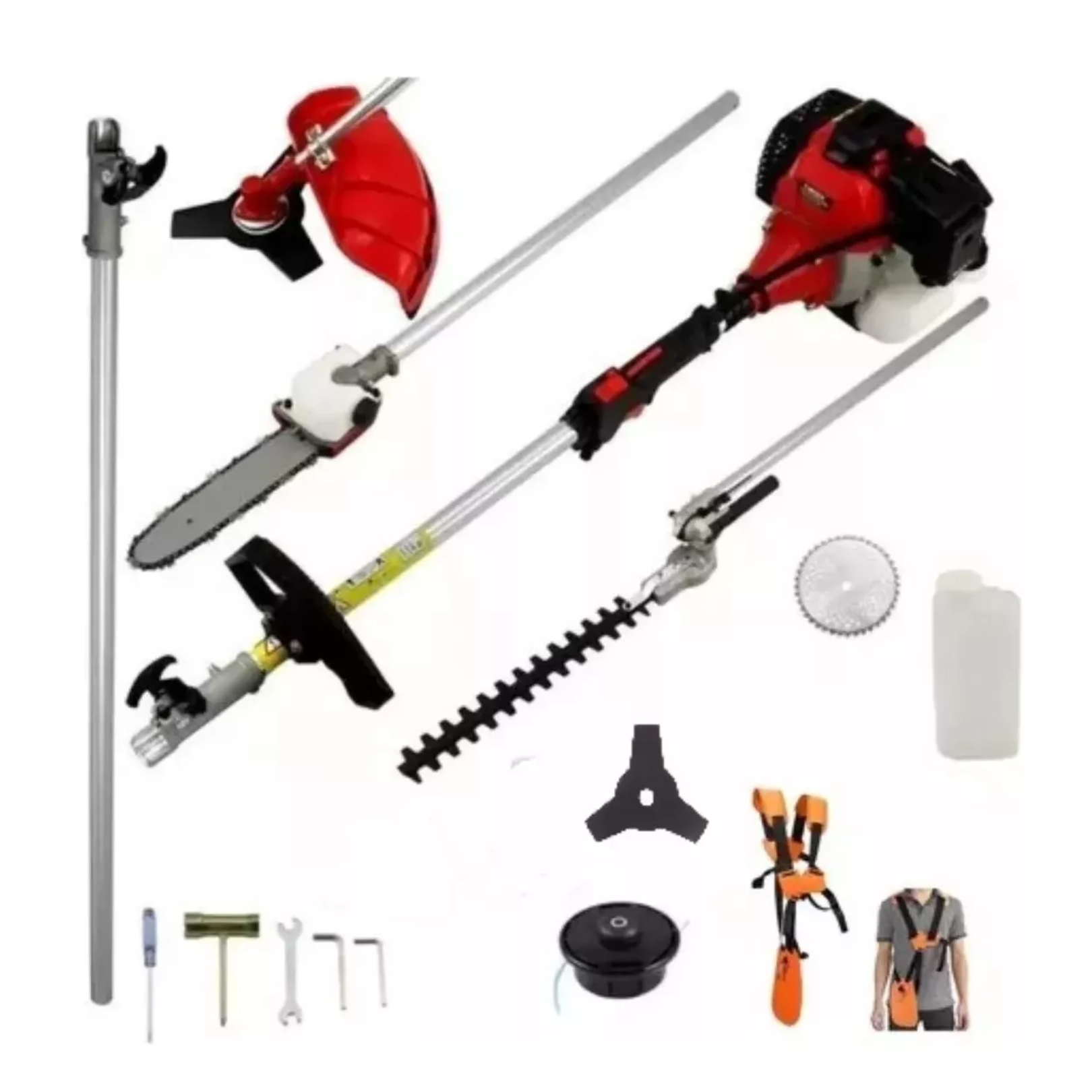DESBROZADORA ERUX 7 EN 1 7EN1 MULTIFUNCIONAL 3 HP 1.2L - 1