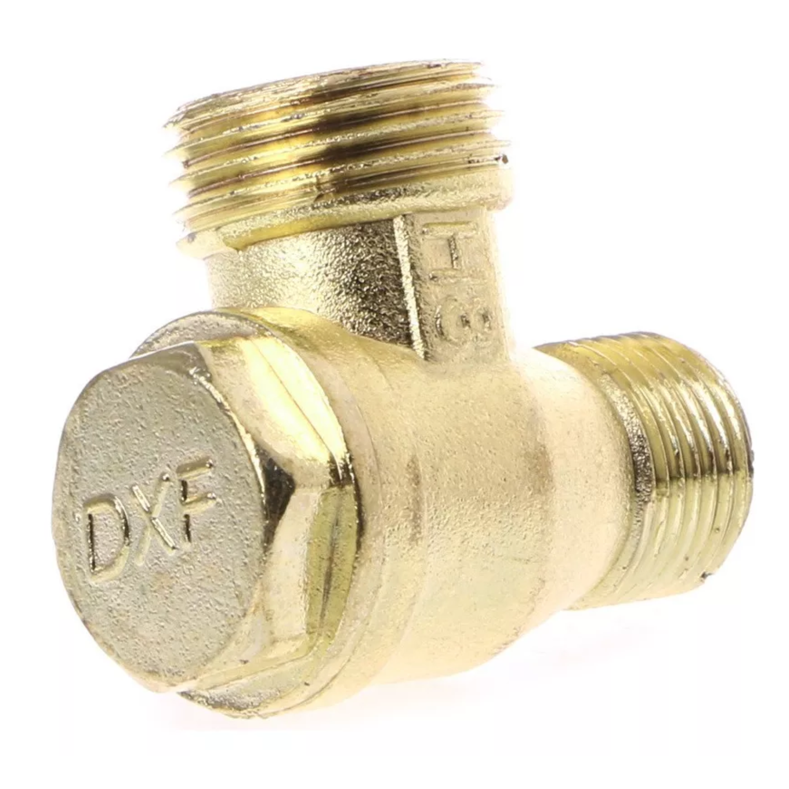 VÁLVULA 1A50370 DE RETENCIÓN DE COMPRESOR DE AIRE DE METAL DE 3 VÍAS - 4