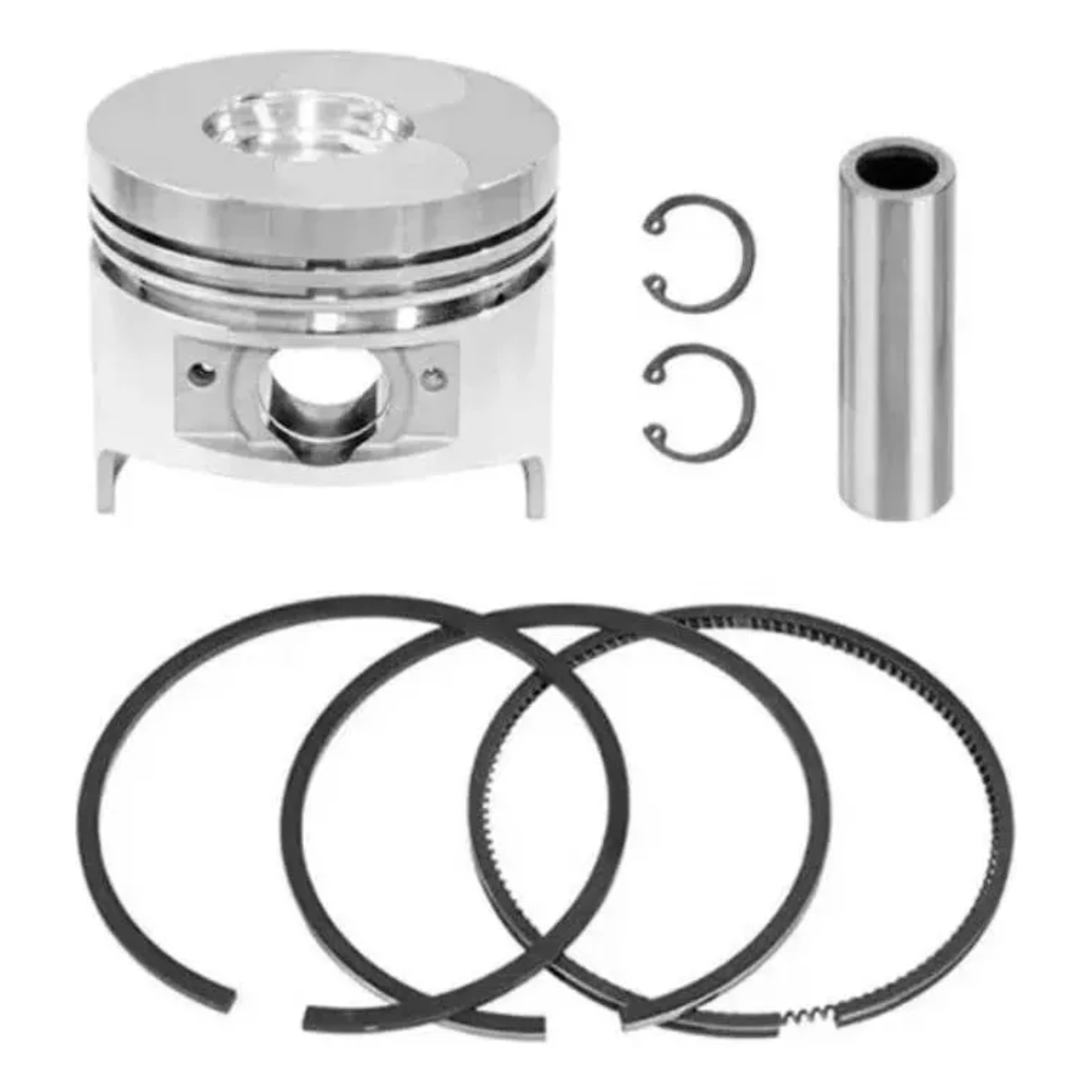 KIT PISTÓN Y ANILLOS PARA MOTOR 186F - 1