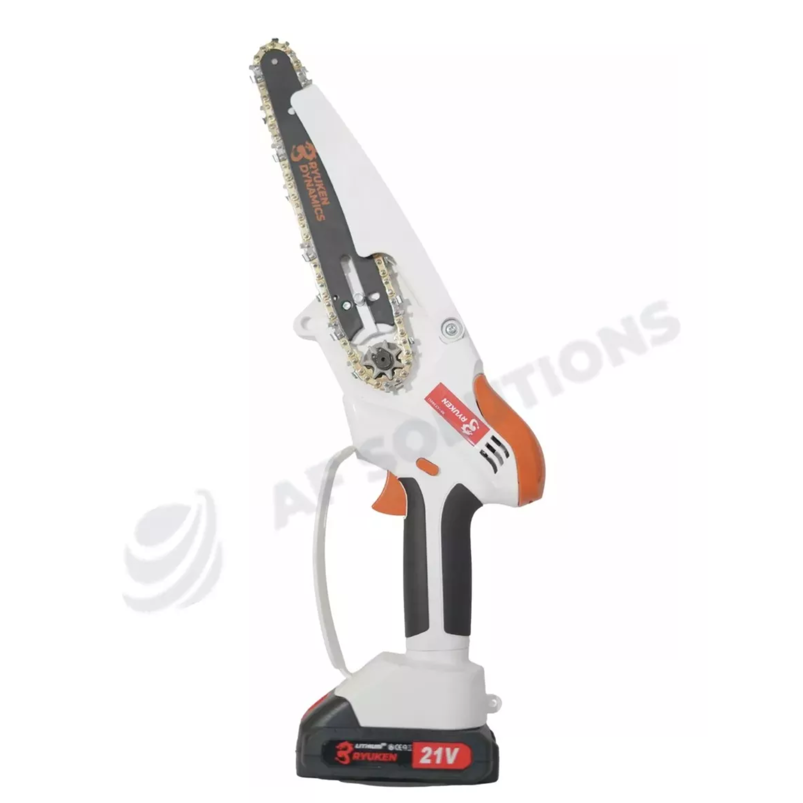 MOTOSIERRA INALÁMBRICA 2 BATERÍAS 6´´ PROFESIONAL RYUKEN - 2