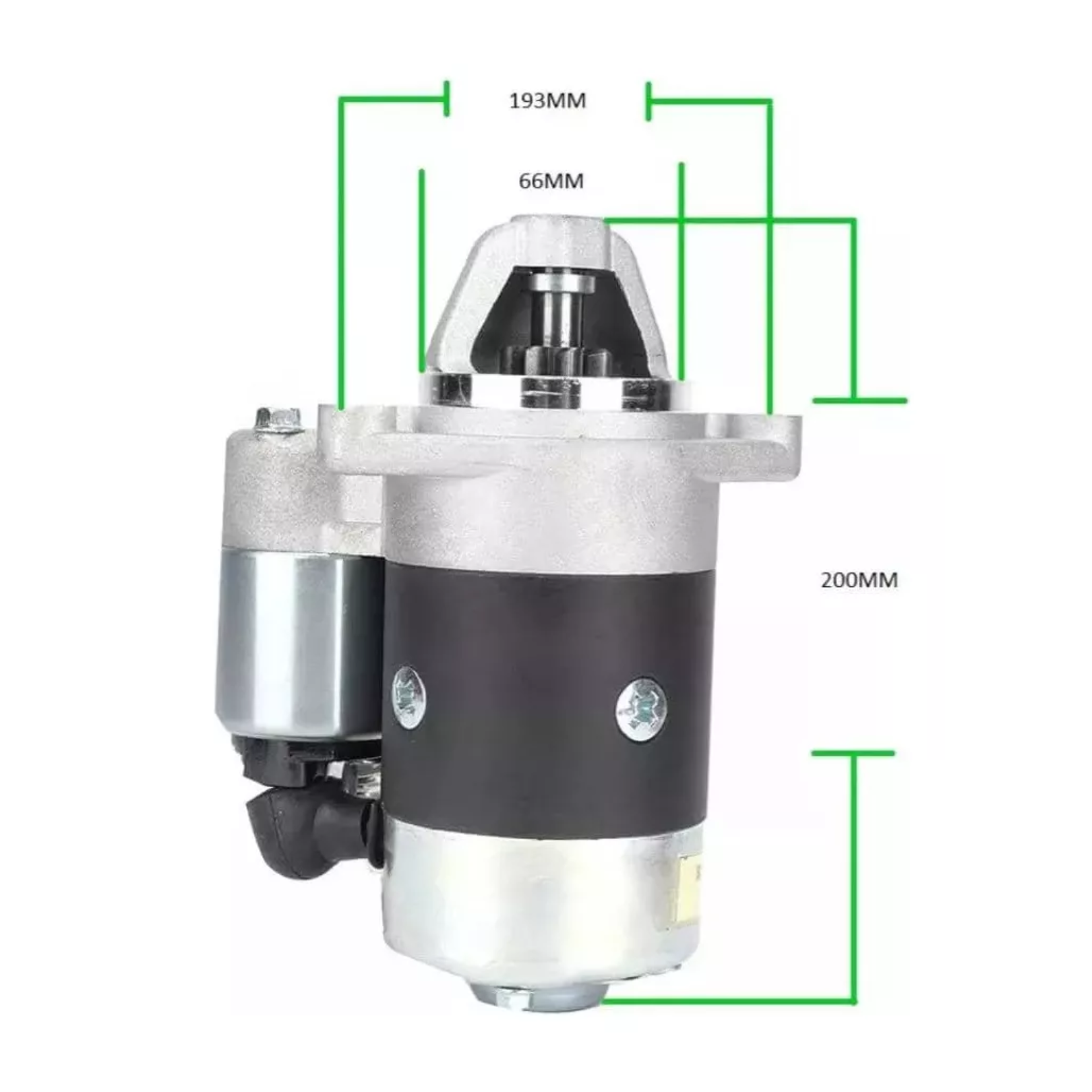 MOTOR DE PARTIDA 12V MOTOR DIESEL 186F 186FA 192FA 178F - 2