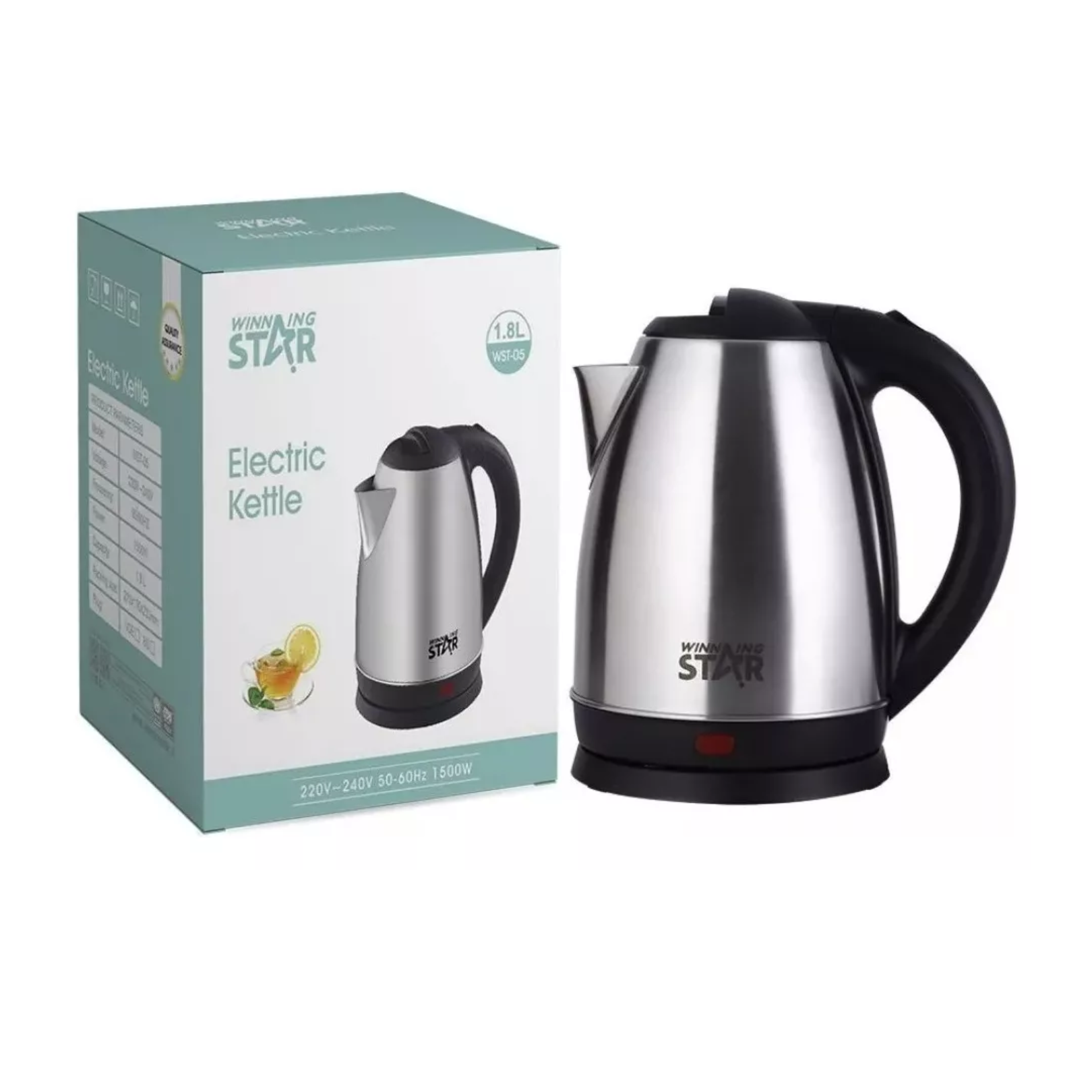 HERVIDOR DE AGUA ELÉCTRICO DE ACERO INOXIDABLE DE 18L - 1