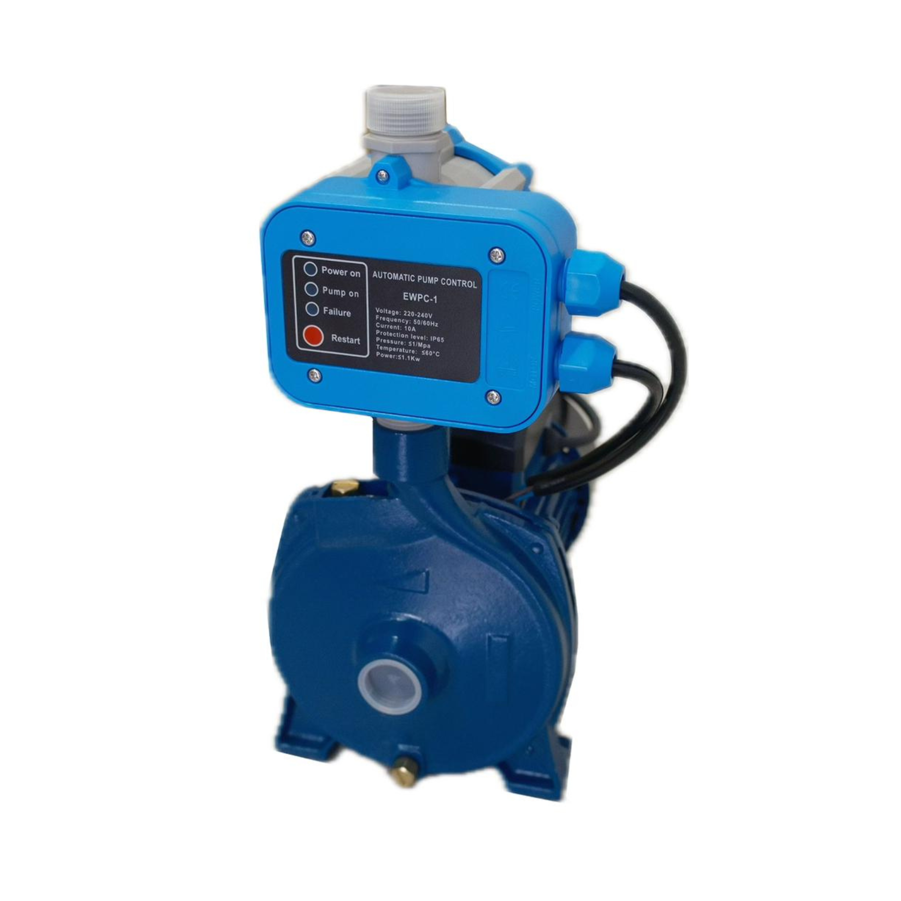 KIT DE BOMBA CENTRÍFUGA 1 HP + CONTROLADOR - 1