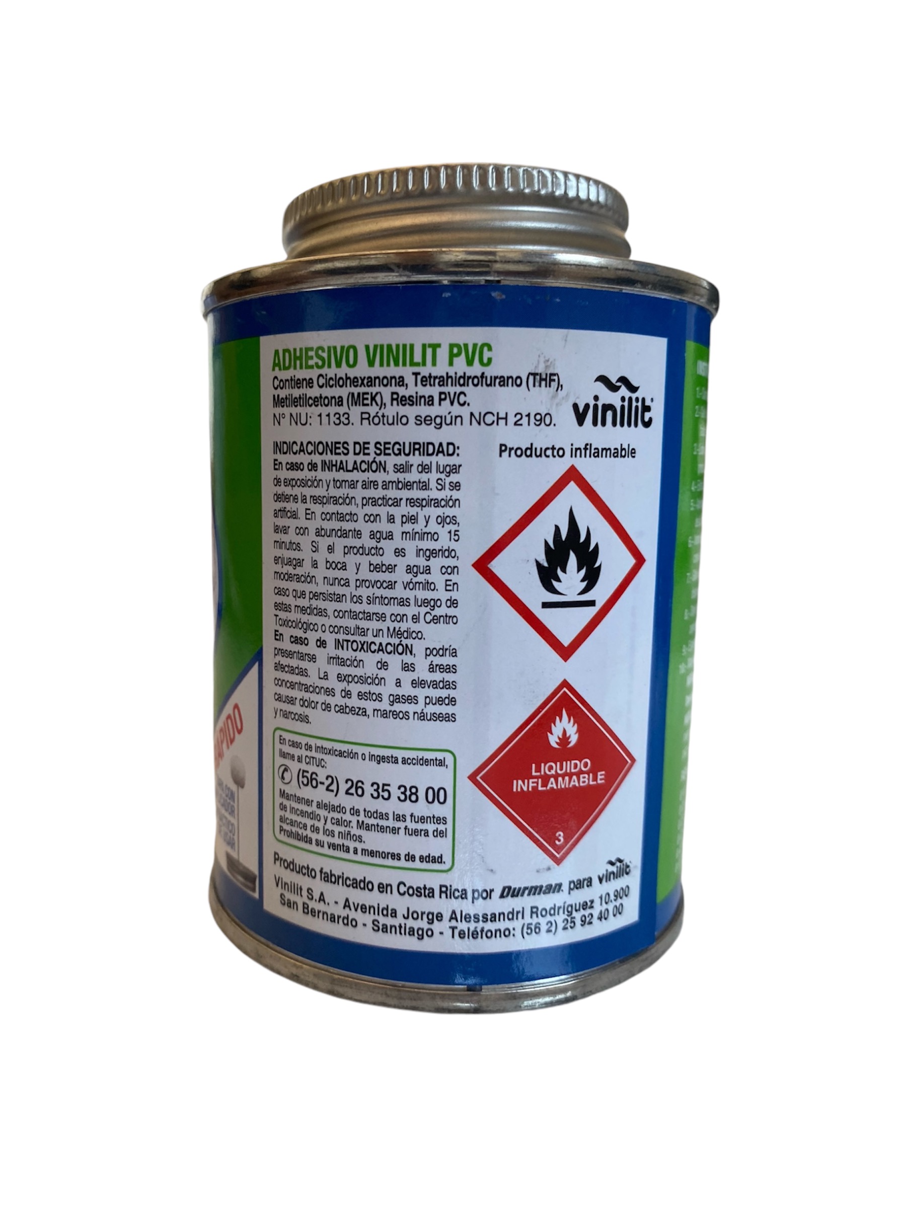 ADHESIVO PVC VINILIT RIEGO 240CC SECADO RAPIDO CON APLICADOR - 3