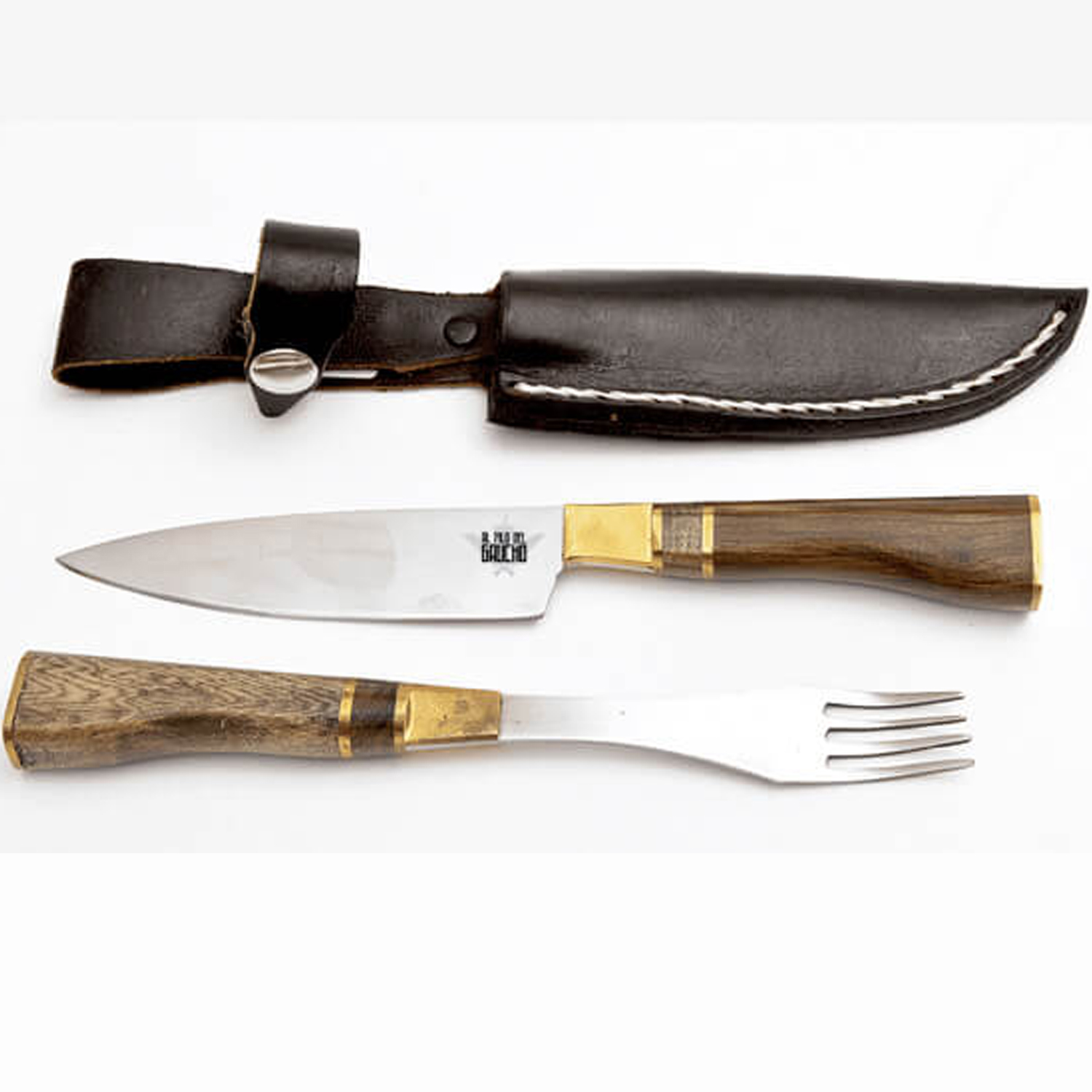 CUCHILLO TENEDOR CAMPESTRE ARTESANAL - 3