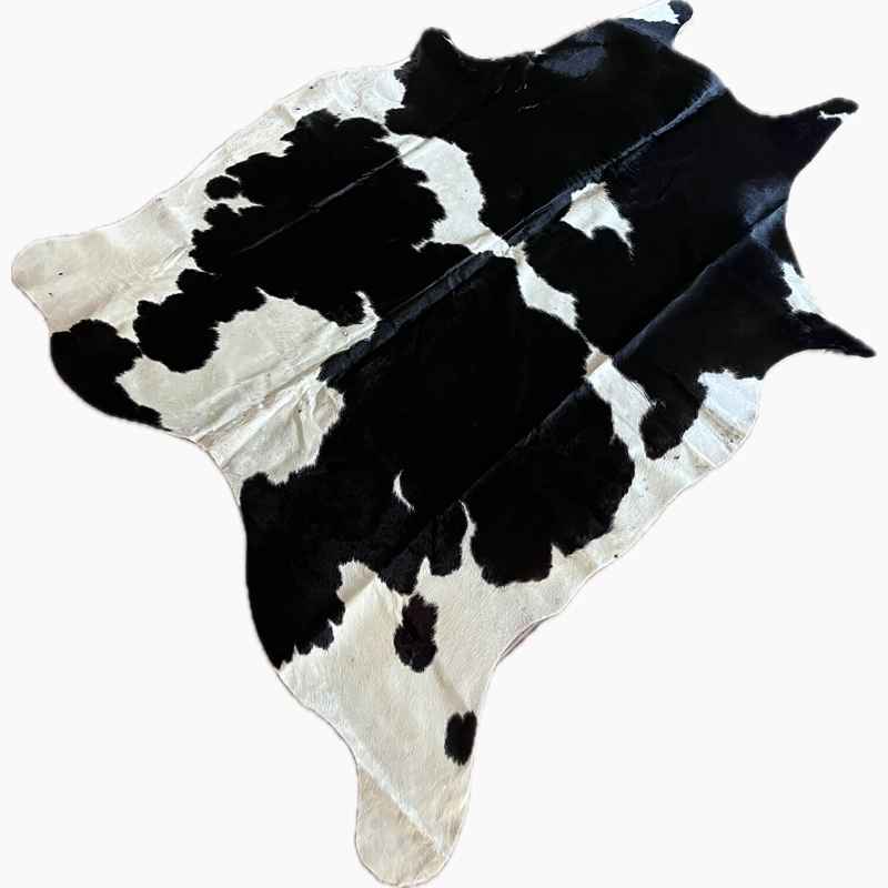 ALFOMBRA AL FILO DEL GAUCHO CUERO PREMIUM CAFE MANCHAS 180 X 220 CM - 1