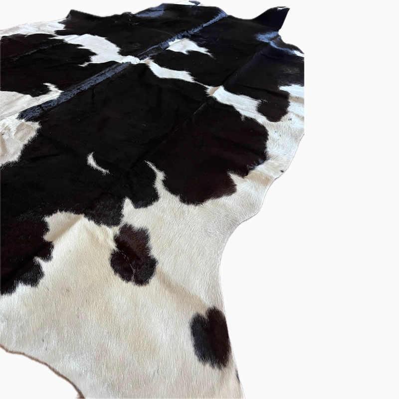 ALFOMBRA AL FILO DEL GAUCHO CUERO PREMIUM CAFE MANCHAS 180 X 220 CM - 2