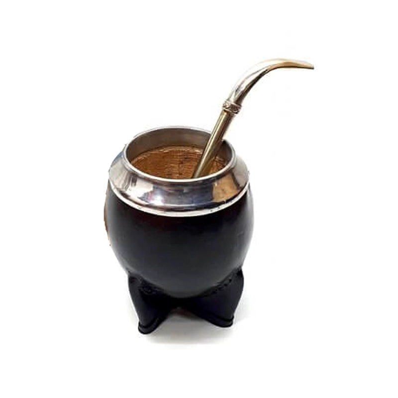 MATE TORPEDO VAQUETA CUERO CAFÉ - 1