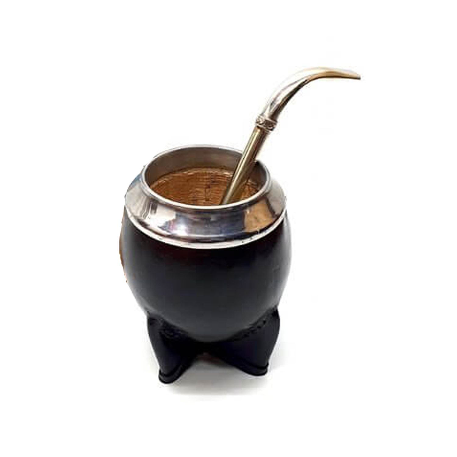 MATE TORPEDO VAQUETA CUERO NEGRO - 1