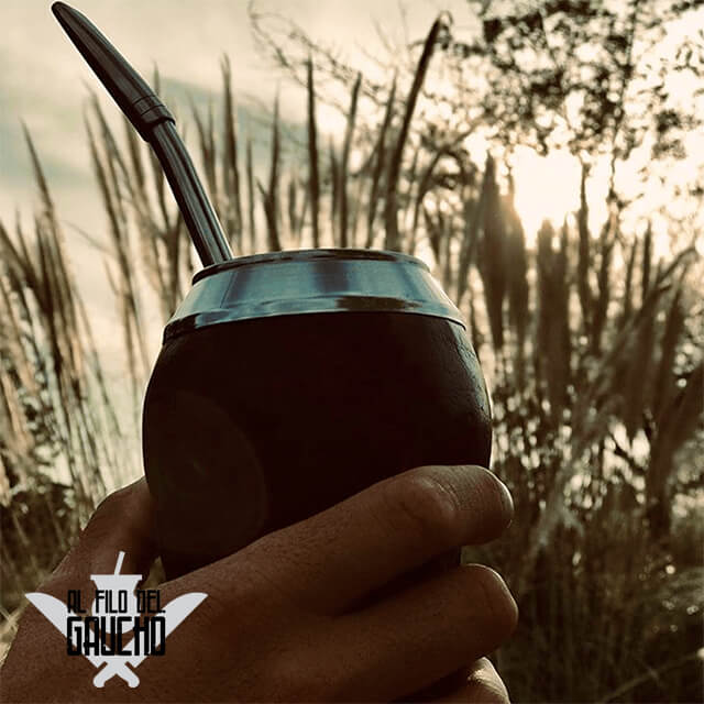 MATE TORPEDO VAQUETA CUERO NEGRO - 2
