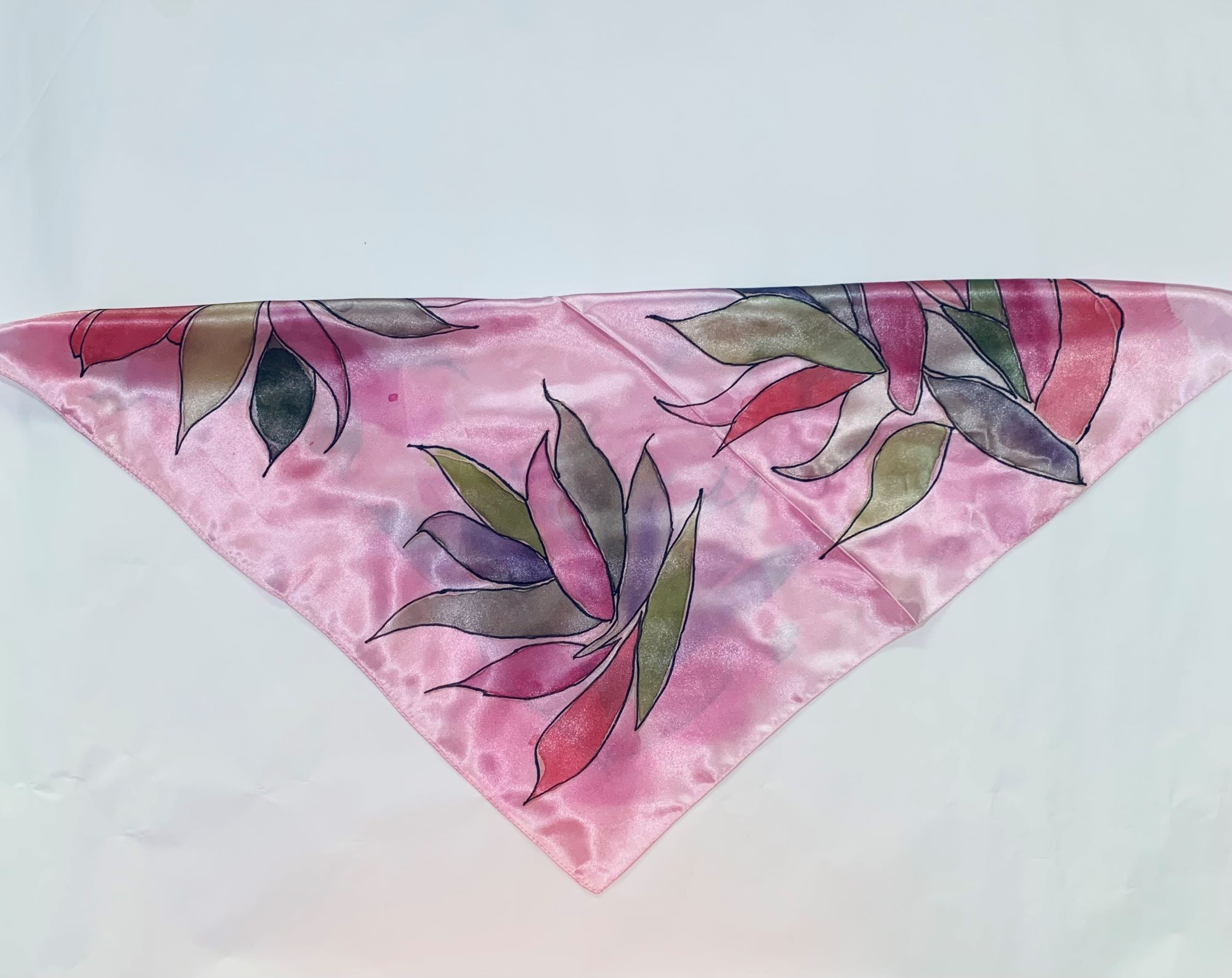 PAÑUELO GOIC DISEÑOS ROSA HECHO A MANO DISEÑO EXCLUSIVO - 2