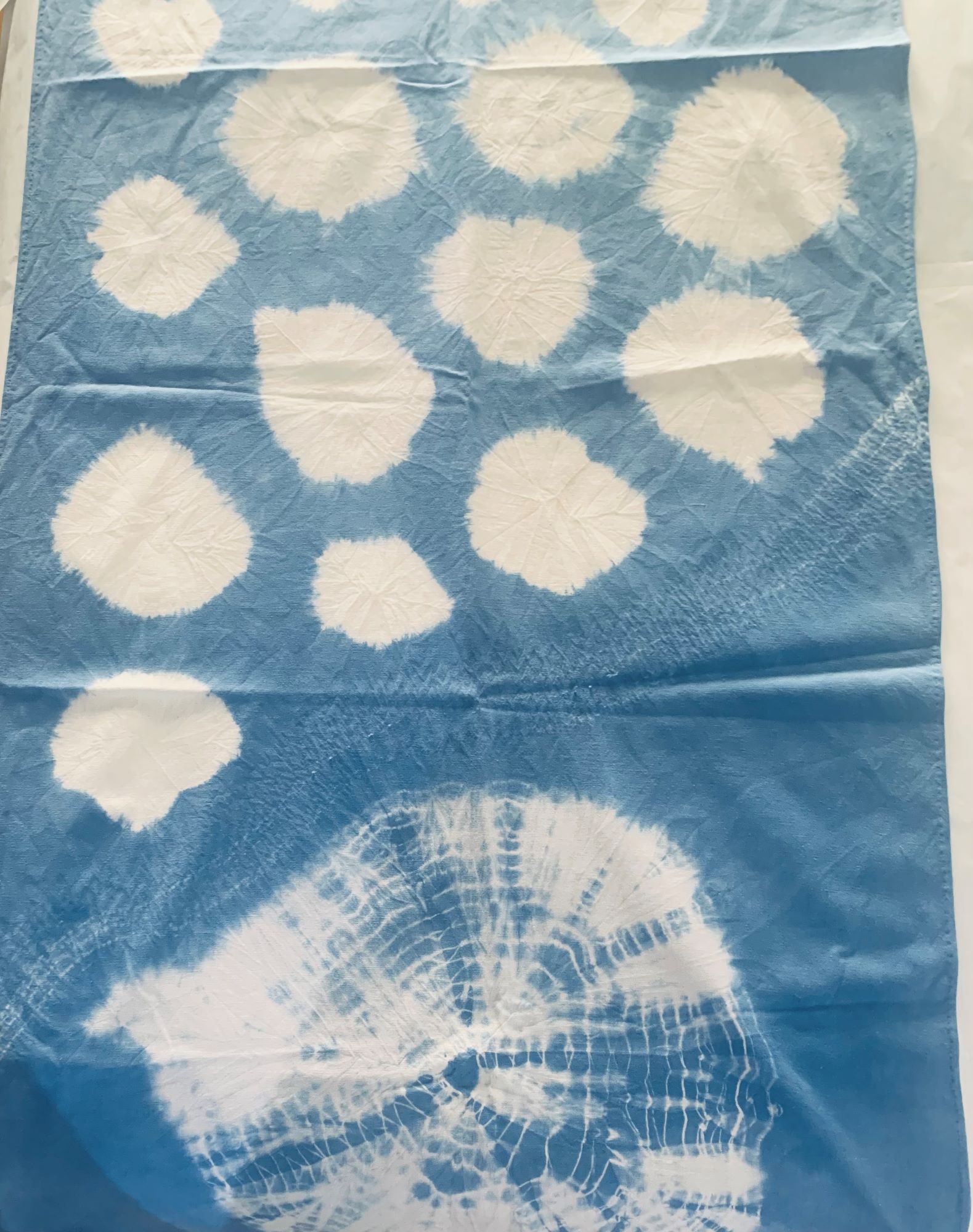 MANTA DE ALGODÓN HECHA A MANO DISEÑO EXCLUSIVO - 1