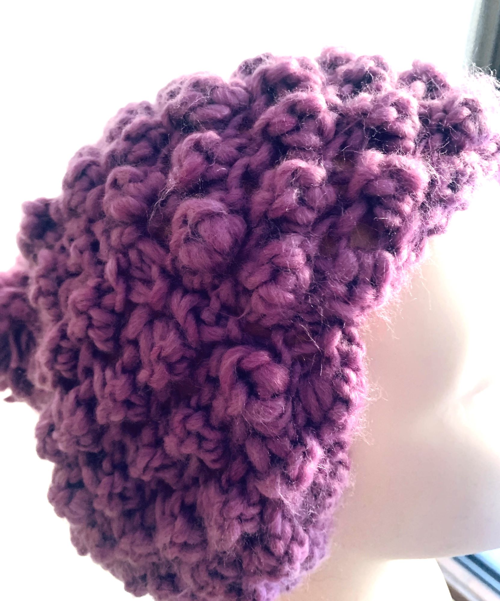 GORRO LANA GOIC DISEÑOS PALO ROSA TEJIDO A MANO DISEÑO EXCLUSIVO - 2