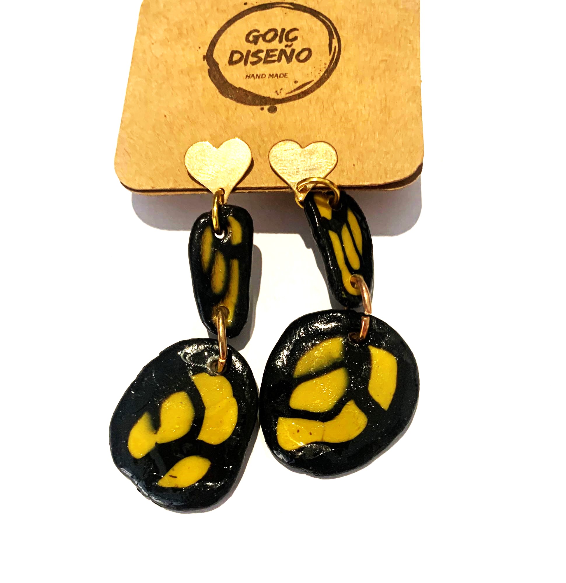 AROS GOIC DISEÑOS DE ARCILLA POLIMÉRICA HECHOS A MANO DISEÑO EXCLUSIVO - 1