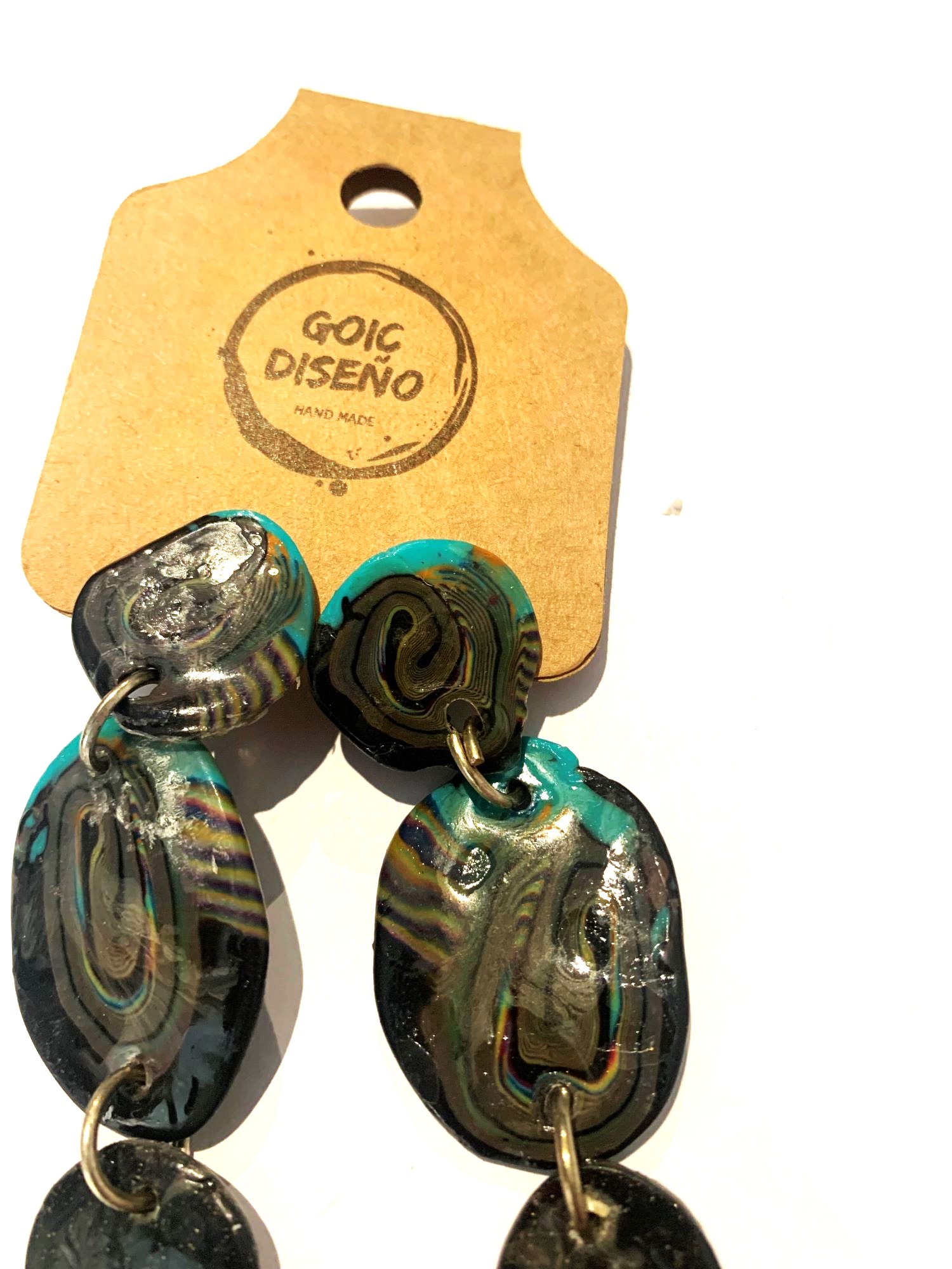 AROS GOIC DISEÑOS DE ARCILLA POLIMÉRICA HECHOS A MANO DISEÑO EXCLUSIVO - 2