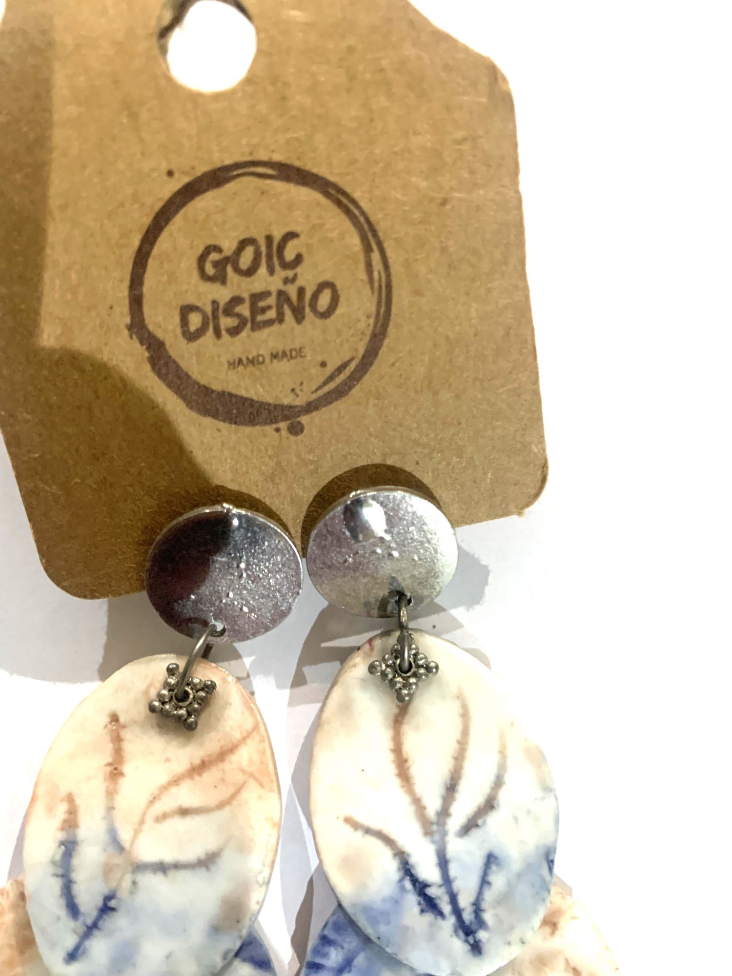 AROS GOIC DISEÑOS DE PORCELANA AL HORNO HECHOS A MANO DISEÑO EXCLUSIVO - 3