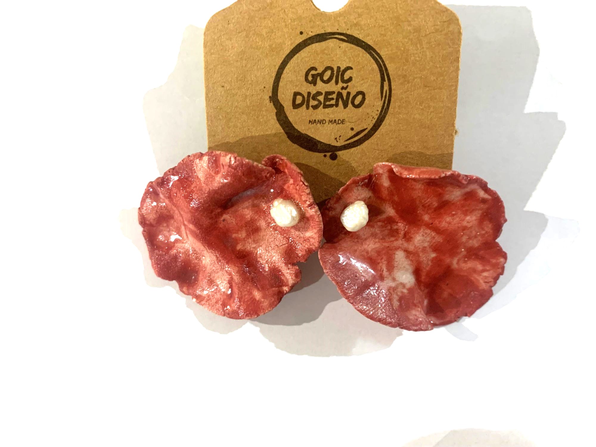 AROS GOIC DISEÑOS DE PORCELANA AL HORNO HECHOS A MANO DISEÑO EXCLUSIVO - 1