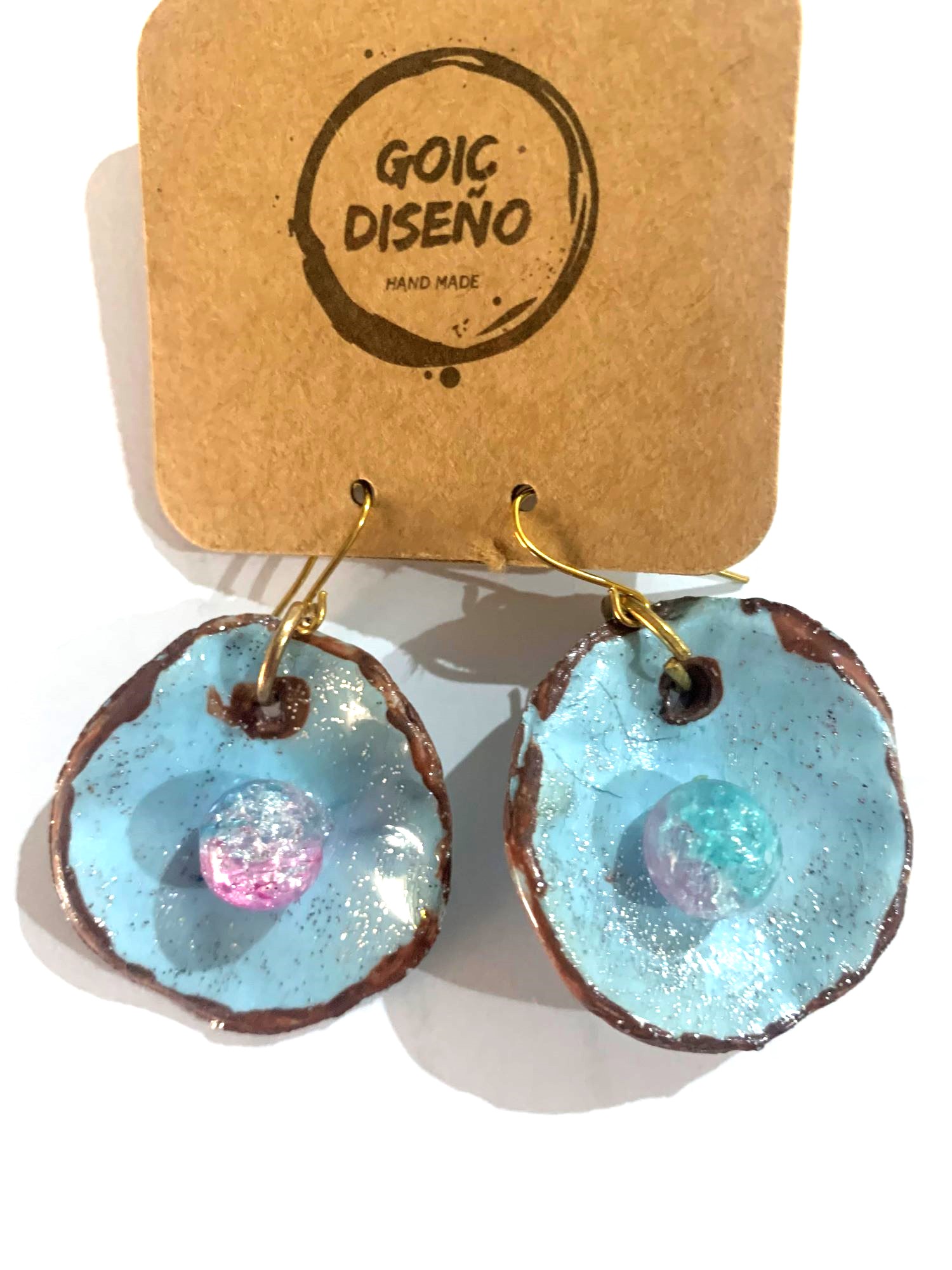 AROS GOIC DISEÑOS DE PORCELANA AL HORNO HECHOS A MANO DISEÑO EXCLUSIVO - 1