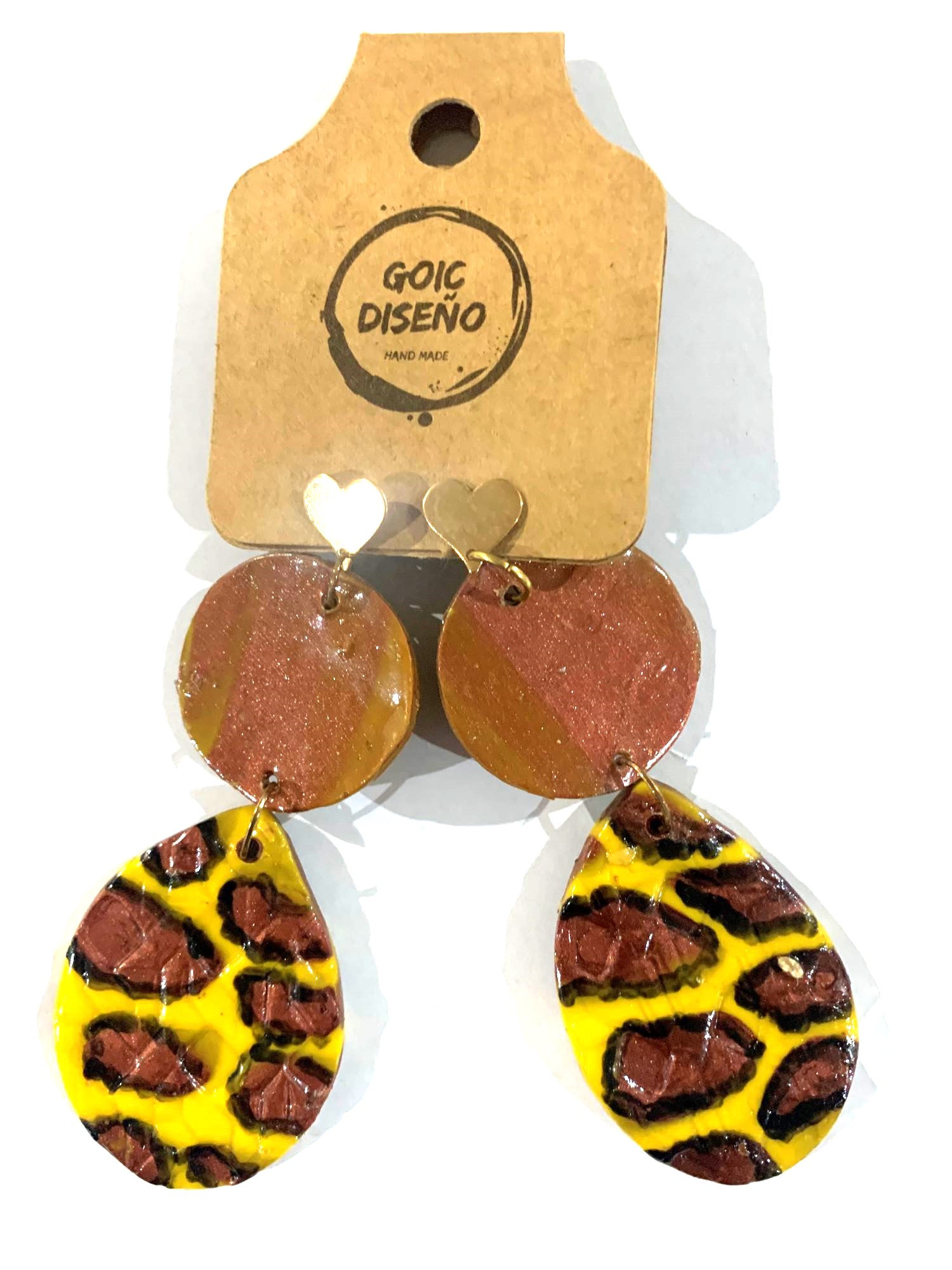 AROS GOIC DISEÑOS DE PORCELANA AL HORNO HECHOS A MANO DISEÑO EXCLUSIVO - 1